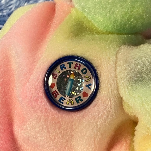 ๐4/$25๐ Birthday Bear BB Beanie Bear Teddy - Picture 7 of 12